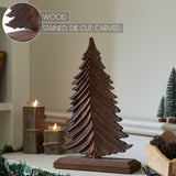 Winter Fir Dark Wooden Tree-Lange General Store