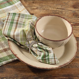 Winter Morning Plaid Napkins-Lange General Store