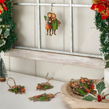 Winter Nostalgia Metal Ornament Set of 6-Lange General Store
