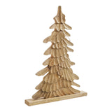 Winter Wonder Brushed Gold Wooden Trees-Lange General Store