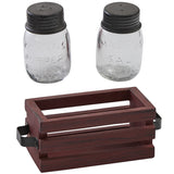 Wood Crate Salt & Pepper Shakers Set-Lange General Store