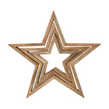 Wooden Nested Stars Natural 3-in-1-Lange General Store