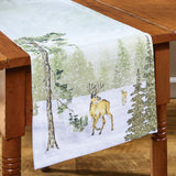Woodland Winter Table Runner 54"-Lange General Store