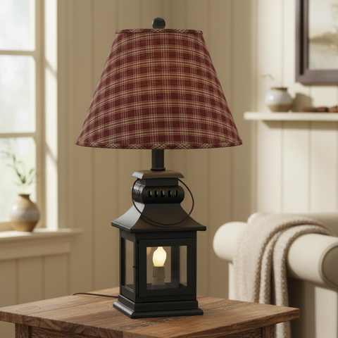Cambridge lamp black-base lifestyle image