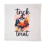 Ghosts Trick or Treat Fall Throw Pillow