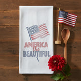 America The Beautiful Flour Sack Towel-Lange General Store