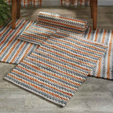 Apricot and Stone Rag Rug-Lange General Store