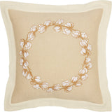 Ashmont Cotton Wreath Pillow-Lange General Store