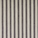 Ashlynn Ticking Stripe Long Prairie Curtains-Lange General Store