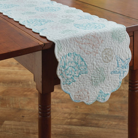 Beachcomber Quilted Table Runner-Lange General Store