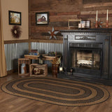 Blackstone Farm Collection Braided Rugs - Oval-Lange General Store