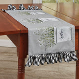 Bouquet of Grace Flowers Table Runner-Lange General Store