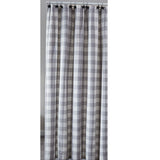 Wicklow Grey Check Shower Curtain-Lange General Store