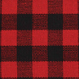 Wicklow Red and Black Check Yarn Table Runners-Lange General Store
