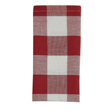 Buffalo Red and White Check Napkins-Lange General Store