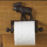 Burl Moose Toilet Tissue Holder-Lange General Store