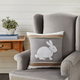 Burlap Bunny Pillow-Lange General Store