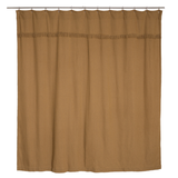 Burlap Natural Shower Curtain-Lange General Store