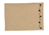 Burlap Pip and Star Placemats-Lange General Store