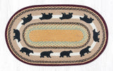 Cabin Bear Braided Rug Collection-Lange General Store