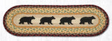 Cabin Bear Braided Rug Collection-Lange General Store