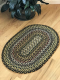 Cedar Lodge Collection Braided Rugs - Oval-Lange General Store