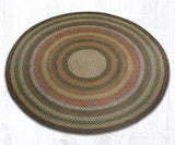 Cedar Lodge Collection Braided Rugs - Round-Lange General Store