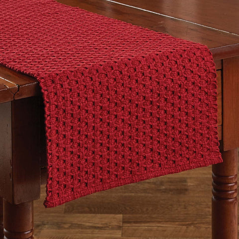 Chadron Red Table Runners-Lange General Store