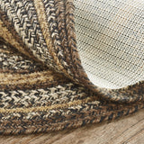 Espresso Collection Braided Rugs - Oval-Lange General Store