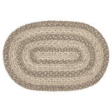 Cobblestone Braided Oval Placemat-Lange General Store