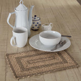 Cobblestone Braided Rectangle Placemat-Lange General Store
