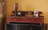 Counter Shelf - Aged Red-Lange General Store