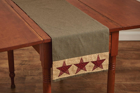 Country Bandana Star Table Runners-Lange General Store