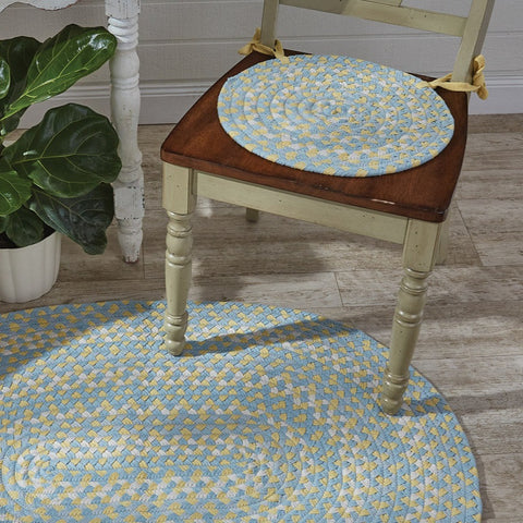 Cozy Cottage Braided Chair Pad-Lange General Store