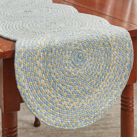 Cozy Cottage Braided Table Runner-Lange General Store