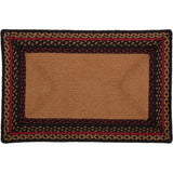 Cumberland Moose Welcome To Our Cabin Braided Rectange Rug-Lange General Store