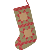 Dolly Star Green Patch Stocking-Lange General Store