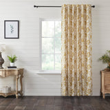 Dorsey Gold Extra Long Panel Curtain-Lange General Store