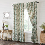 Dorsey Green Panel Curtains-Lange General Store