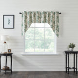 Dorsey Green Swag Curtains-Lange General Store