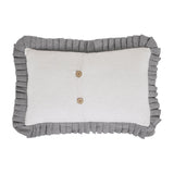 Embroidered Bee Pillow-Lange General Store