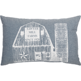 Sawyer Mill Blue Barn Pillow-Lange General Store