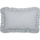 Sawyer Mill Blue Ticking Stripe Fabric Pillow-Lange General Store
