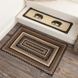 Sawyer Mill Charcoal Collection Braided Rugs - Rectangle-Lange General Store
