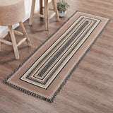 Farmstead Charcoal Collection Braided Rugs - Rectangle-Lange General Store
