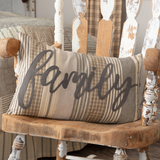 Sawyer Mill Charcoal Family Pillow-Lange General Store