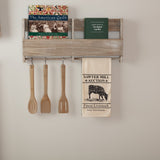 Sawyer Mill Charcoal Kitchen Towel - Cow-Lange General Store