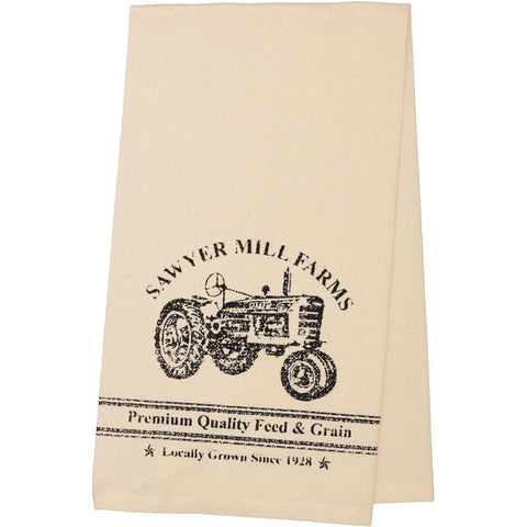 Sawyer Mill Charcoal Kitchen Towel - Tractor-Lange General Store