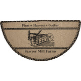 Sawyer Mill Plow Braided Half Circle Rug-Lange General Store