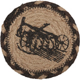 Sawyer Mill Charcoal Plow Coasters-Lange General Store